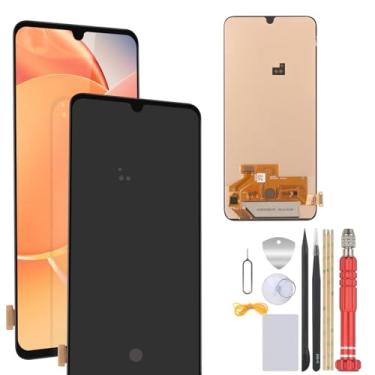 Imagem de FKBAightccy Tela de substituição para Samsung Galaxy A80 para Samsung Galaxy A805 SM-A805F/DS SM-A805F 17.0 cm Display LCD Touch Digitalizador Assembléia com ferramentas (suporte a impressão digital)