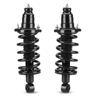 Imagem de Amortecedores traseiros com molas helicoidais para Honda Element 2003 2004 2005 2006 2007 2008 2009 2010 2011, lado esquerdo e direito, substituem amortecedores para 171101L 171101R (conjunto de 2)