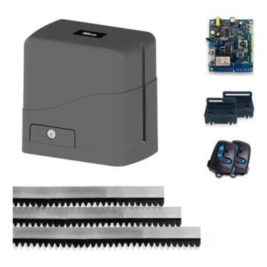 Imagem de Motor Deslizante Kaza 300 Slim Nice Peccinin Kit Completo, 220V