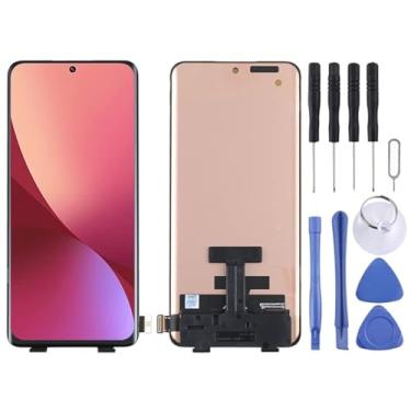 Imagem de tela Tela LCD original de material OLED e conjunto completo de digitalizador para Xiaomi Mi 12 / 12S / 12X substituição da tela