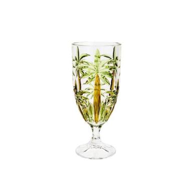 Imagem de Taça de Cristal de Chumbo Palm Tree HandPaint 450ml - Unid. - Wolff