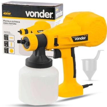 Imagem de Pistola Elétrica Para Pintura PEV400 800 ml Vonder 220V