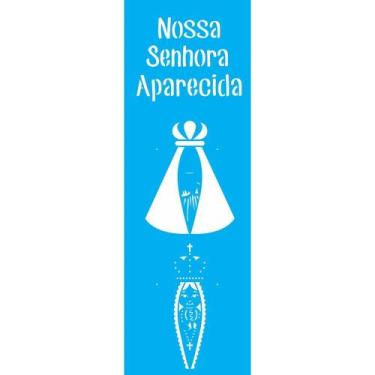 Imagem de Stencil Opa 10 x 30 cm - Nossa Senhora Infantil - 2162 - Opa Criando A