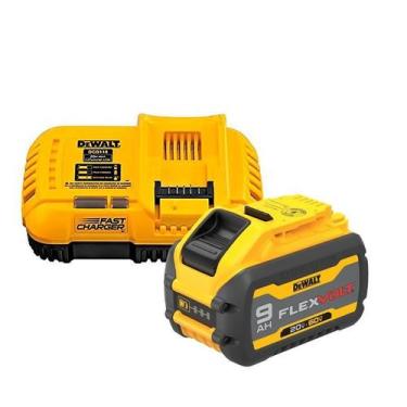 Imagem de Kit 1 Bateria 9Ah Flexvolt 20V/60V Dcb609 E Carregador - Dewalt