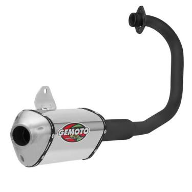 Imagem de Escapamento Esportivo Moto Honda Titan 150 Fan 150 2014 À 2015 Gemoto 