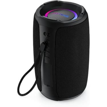 Imagem de ZEALOT Alto-falante Bluetooth IPX7 Som Potente 20W Bluetooth 5.2 40 Horas Luz RGB Emparelhamento Duplo