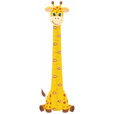 Imagem de Adesivo Infantil Tokfix Kids Regua Crescimento Girafa