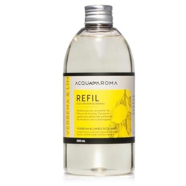 Imagem de Acqua Aroma, Difusor Varetas Dia a Dia Refil 500ml Verbena e Limão Siciliano - Acqua Aroma