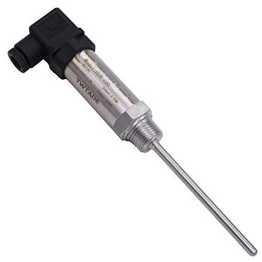 Imagem de TWTADE 1/2NPT-100mm Transmissor De Temperatura Do Sensor De Temperatura Industrial -50°C~+150°C, Saída De Sinal De 2 Fios 4-20Ma 12 Npt, Rosca Macho Comprimento Da Haste Da Sonda: 100Mm 1/2 NPT-100mm