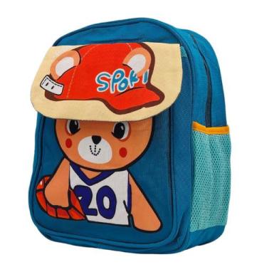 Imagem de Mochila Escolar Infantil de Costas Bolsa Alça Reforçada Passeio Person