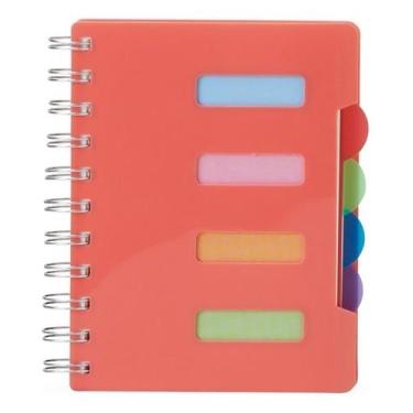 Imagem de Caderno Pequeno Com Divisórias Espiral Anotações Pauta - Serv Color, R
