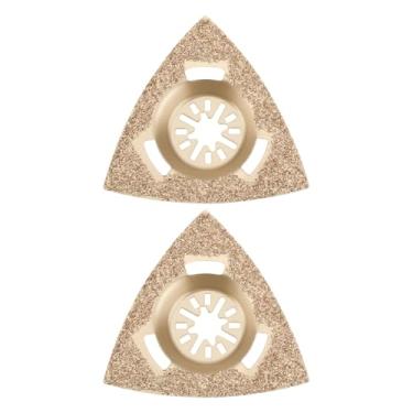 Imagem de eMagTech 2 peças de lâmina de metal duro de 80 mm compatível com Fein compatível com Multimaster compatível com Bosch compatível com multiferramenta oscilante Milwaukee