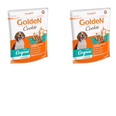 Imagem de Golden Cookie Cães Adultos Porte Pequeno Original 350g Kit Com 2 Unidades