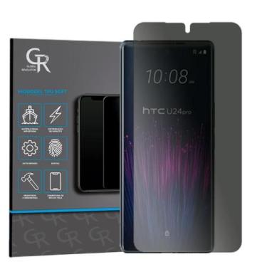 Imagem de Película Hidrogel Privacidade Para HTC U24 Pro - GR Global Revolution