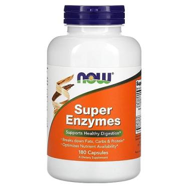 Imagem de Super Enzymes Enzimas 180 VCapsulas Now Foods