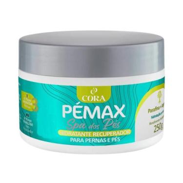 Imagem de Creme Pémax Hidratante Parafina e Argan para Pernas e Pés Cora 250g