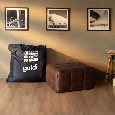 Imagem de Módulo Puff Sofá Guldi Popup Corino Café