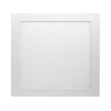 Imagem de Painel Plafon Led Embutir 29,2X29,2cm 24W 6500K Bivolt Branco - Blumen