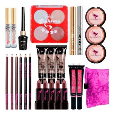 Imagem de Kit De Maquiagem Para Revenda + Necessaire