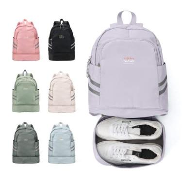 Imagem de Bolsa de ginástica Coofay impermeável e leve de viagem para mulheres