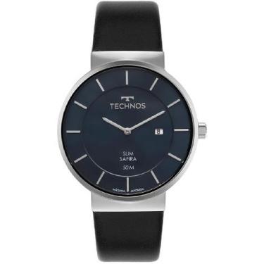 Imagem de Relógio Technos Slim GM15AR/0A Preto Masculino