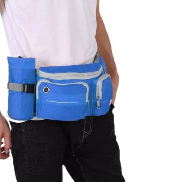 Imagem de Pet Treat Training Pouch Dog Training Treat Bags Waist Storage Pack Bag Portable Dog Snack Reward Bag Travel Accessory Training Pouches (Blue)