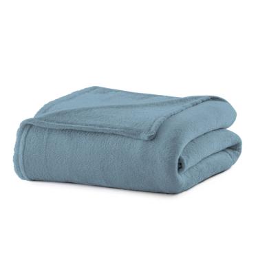 Imagem de Cobertor Solteiro Microfibra Liso 180g/M2 150x220cm Sortido - Camesa