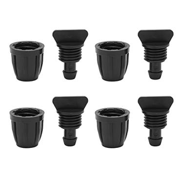 Imagem de Conveniente 20pcs Farpado Plugue Final para Tubulação de Irrigação por gotejamento: Sem ou Ferramentas Necessárias, Ideal para Jardinagem de Estufa