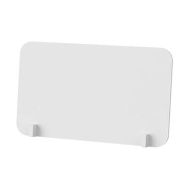Imagem de Bothyi Divisória de privacidade para mesa, placa separada, suporte multifuncional com bordas arredondadas para sala de aula, montagem simples, escudo, 30cmx50cm