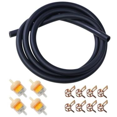 Imagem de HOOUP Filtro de combustível para mangueira de combustível Dirt Bike para 50cc 110cc 125cc TaoTao Coolster Apollo GY6 Motorcycle Pit Bike Motocross Pocket Bike Chinês ATV Quatro Rodas Ciclomotor