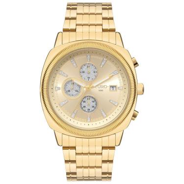 Imagem de Relógio Euro Feminino Big Case Dourado - Eujs15aa-4d Relógio Euro Feminino Delux Dourado - Eujs15aa-4d