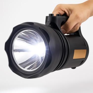 Imagem de Lanterna Holofote LED Recarregável Pesca Trilha Camping 30W TD-6000A Alta Potência Profissional Farolete Super Forte Longo Alcance Resistente água