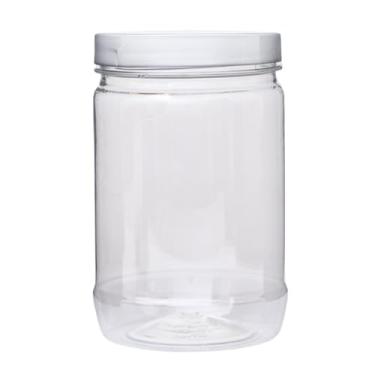 Imagem de Pote Mantimentos Plástico Organizador Cozinha Multiuso 1,9l (Branco)