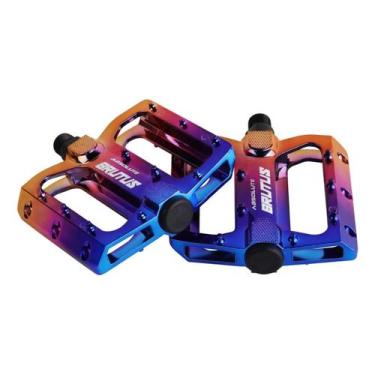 Imagem de Pedal Plataforma Absolute Brutus Flat 9/16 Bike Dh Camaleão, Colorido