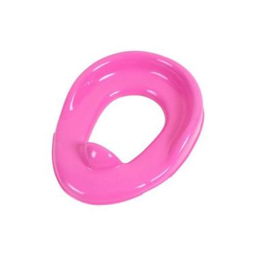 Imagem de Assento Redutor Infantil Vaso Sanitário Rosa Universal - BABYGO