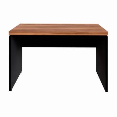 Imagem de Mesa Escrivaninha Retangular Office 150cm Pé Painel Web Office, Nogal/