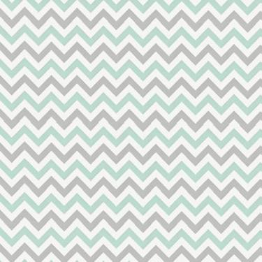 Imagem de Papel de Parede Zig Zag Verde, Cinza e Branco PREMIUM Autoadesivo Texturizado 5 metros = 1 Rolo de 5m X 45cm Sala Quarto