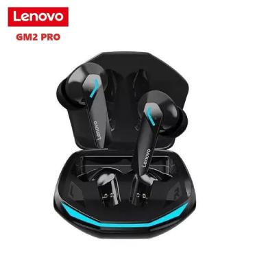 Imagem de Fone De Ouvido Sem Fio Bluetooth 5.3 Lenovo Gm2 Pro Preto