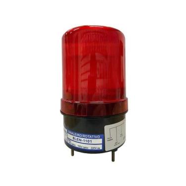 Imagem de Sinaleiro Multifunção Com Alarme BLEN-1101TJ/R Vermelho BHS