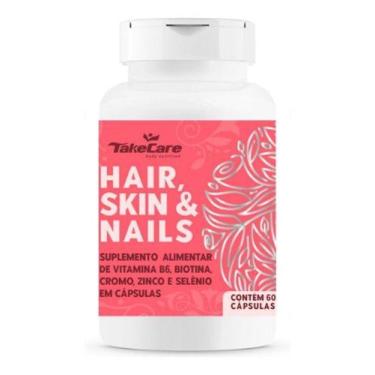 Imagem de Hair Skin Nails Femme 60 Cáps Unha, Pele E Cabelo 1000mg - Take Care, 