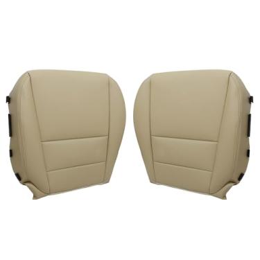 Imagem de Vigoraze Capa de assento de couro de substituição do lado do motorista e do passageiro bronze compatível com Acura MDX 2007 2008 2009 2010 2011 2012