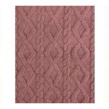 Imagem de Manta Gigante para Sofá em Algodão- Ultra Confortável e Macia para Cobertor de Sofá Grande 、 Dicas de Decoração(Rosé)