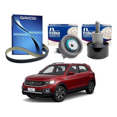 Imagem de Kit Correia Dentada Tensor T-cross 1.0 1.4 2019 A 2023 - Dayco
