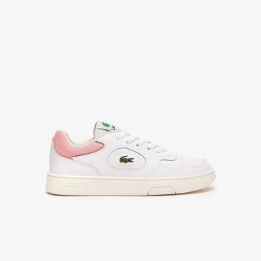 Imagem de Tênis Lacoste Feminino Lineset de Couro Branco  feminino