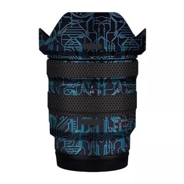 Imagem de Película protetora para lente de câmera, película protetora, decalque para Tamron 20-40 mm F2.8 adequado para Sony Mount 20-40 F 2.8 (azul circuito)