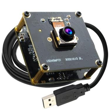 Imagem de ELP Módulo De Câmera Usb Grande Angular 48 Mp, Placa Webcam Com Foco Automático Rápido 200 Ms, Lente 100 Graus Sem Distorção, Mini Backup Uvc 2.0 Uhd, Segunda Webcamera 6000P Lightburn Para Gravador