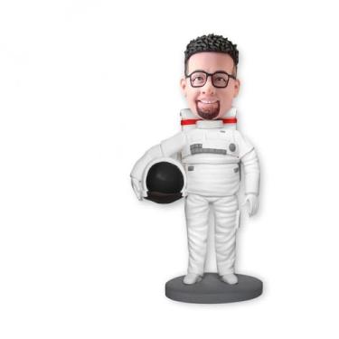 Imagem de Capacete de astronauta personalizado, capacete de astronauta personalizado, totalmente feito à mão, excelente prêmio de astronauta, presente de aniversário, presente de formatura, presente de
