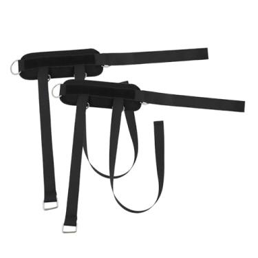 Imagem de Dynwave Haltere cinta de tornozelo suporte de peso haltere pé cinta tibialis trainer ajustável tornozelo faixa de peso tornozelo para casa ginásio, 2 unidades