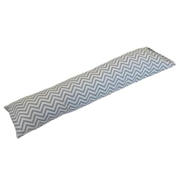 Imagem de Travesseiro Xuxão Infantil para Bebê Estampado- Unissex Menina e Menino – Para Berço, Cama e Viagems para Bebês e Crianças (Chevron, Bebê 80 CM X 18 CM)