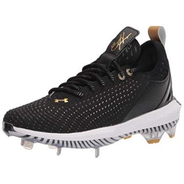 Imagem de Under Armour Tênis masculino Harper 5 Low ST, preto, 15 M EUA, Preto (002)/Preto